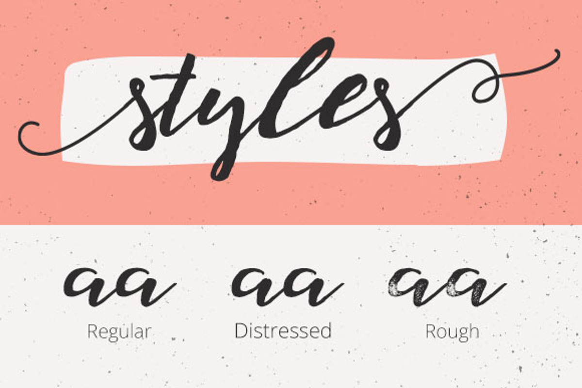 Saser script, a Script Font by Studio design (Photo 3 of 5)