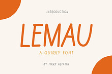 Lemau - Quirky Font