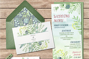 Big green set in watercolor., a Texture Illustration by BrushArtDesigns (Thumbnail 9 of 9)