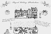 A Line for Christmas, a Seasonal Illustration by Purple (Thumbnail 11 of 13)