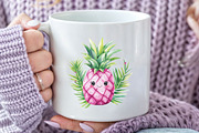 Pink Summer Sublimation Clipart, an Illustration by Craft Nest (Thumbnail 5 of 6)