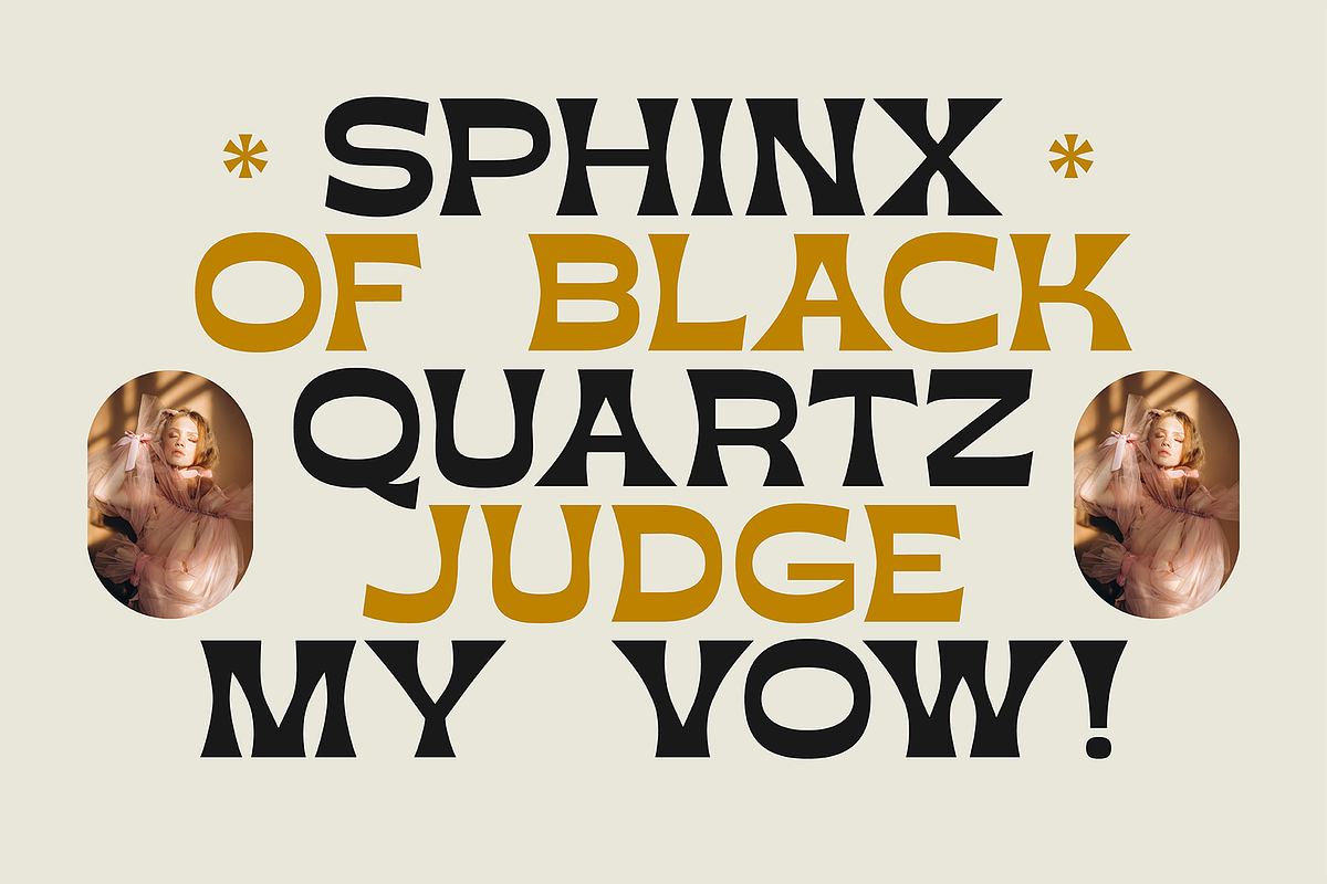 Rigero -Retro Display Serif Typeface, a Serif Font by Surplus Type Co (Photo 5 of 9)