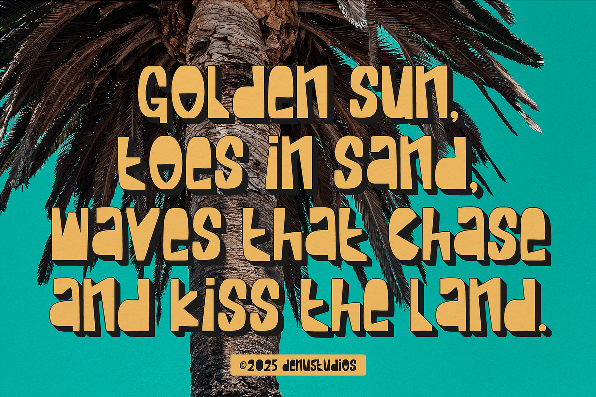 Jerycho Chesiko | Playful Font, a Handwritten Font by Denustudios (Photo 2 of 12)