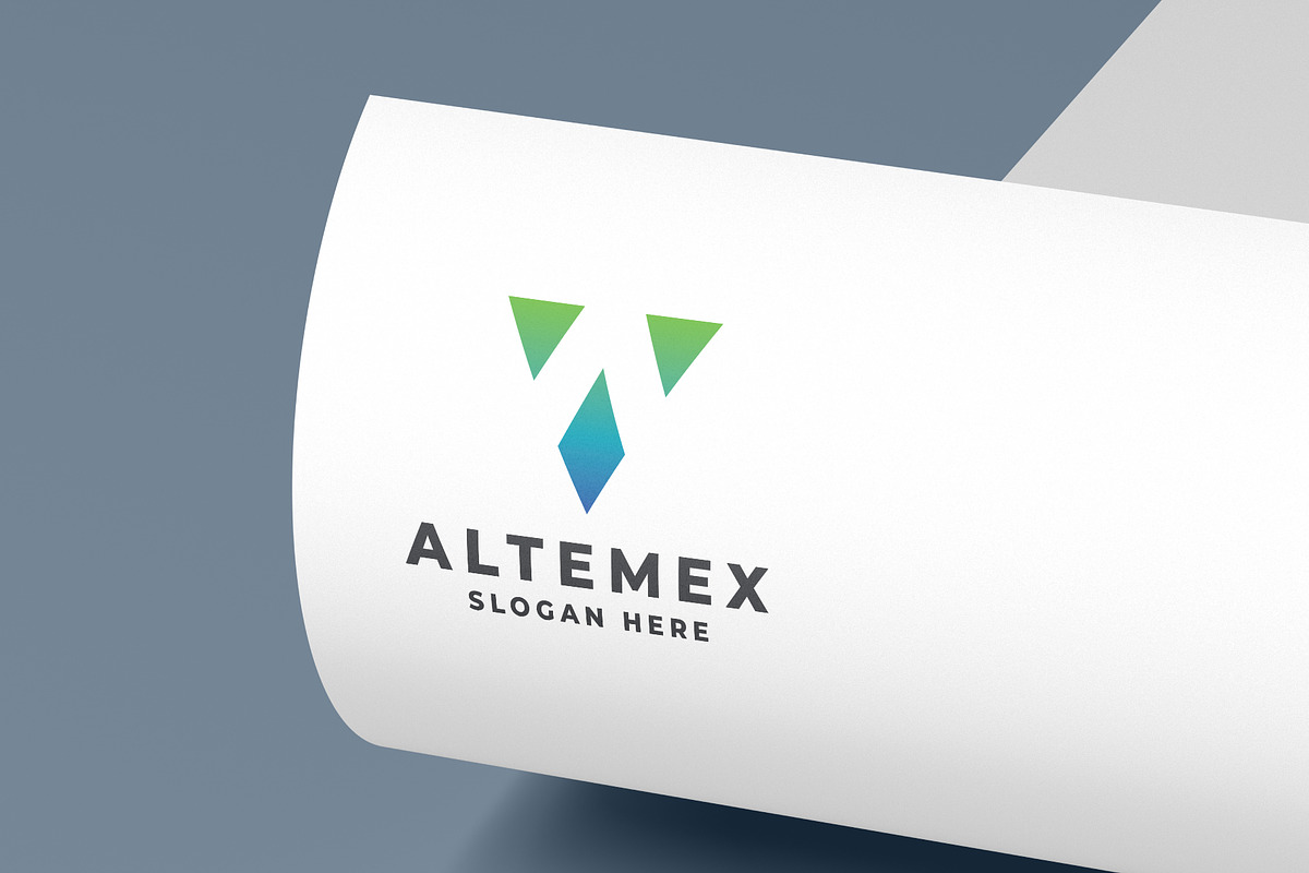 Geometric Triangles Letter A Logo, a Branding & Logo Template by Design_Planet (Photo 3 of 3)