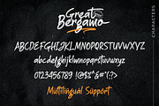 Great Bergamo, a Font by figuree studio (Thumbnail 4 of 8)