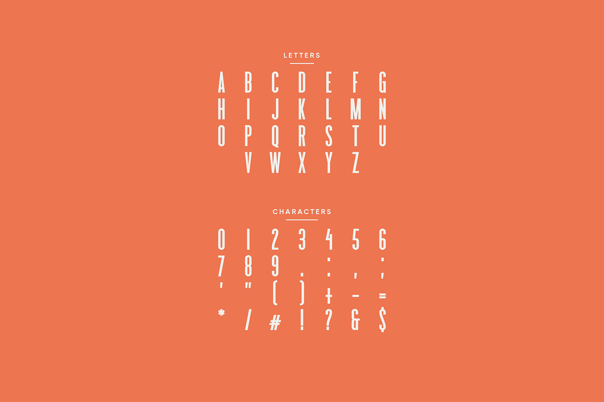 Hatehly - Modern Condensed Typeface, a Font by Letterna (Photo 3 of 4)