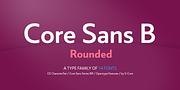 Core Sans BR, a Sans Serif Font by S-Core (Thumbnail 1 of 7)