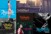 Shaqila, a Script Font by artimasa (Thumbnail 5 of 5)