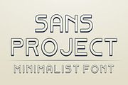 Sans Project, a Font by Limited.studio (Thumbnail 1 of 7)