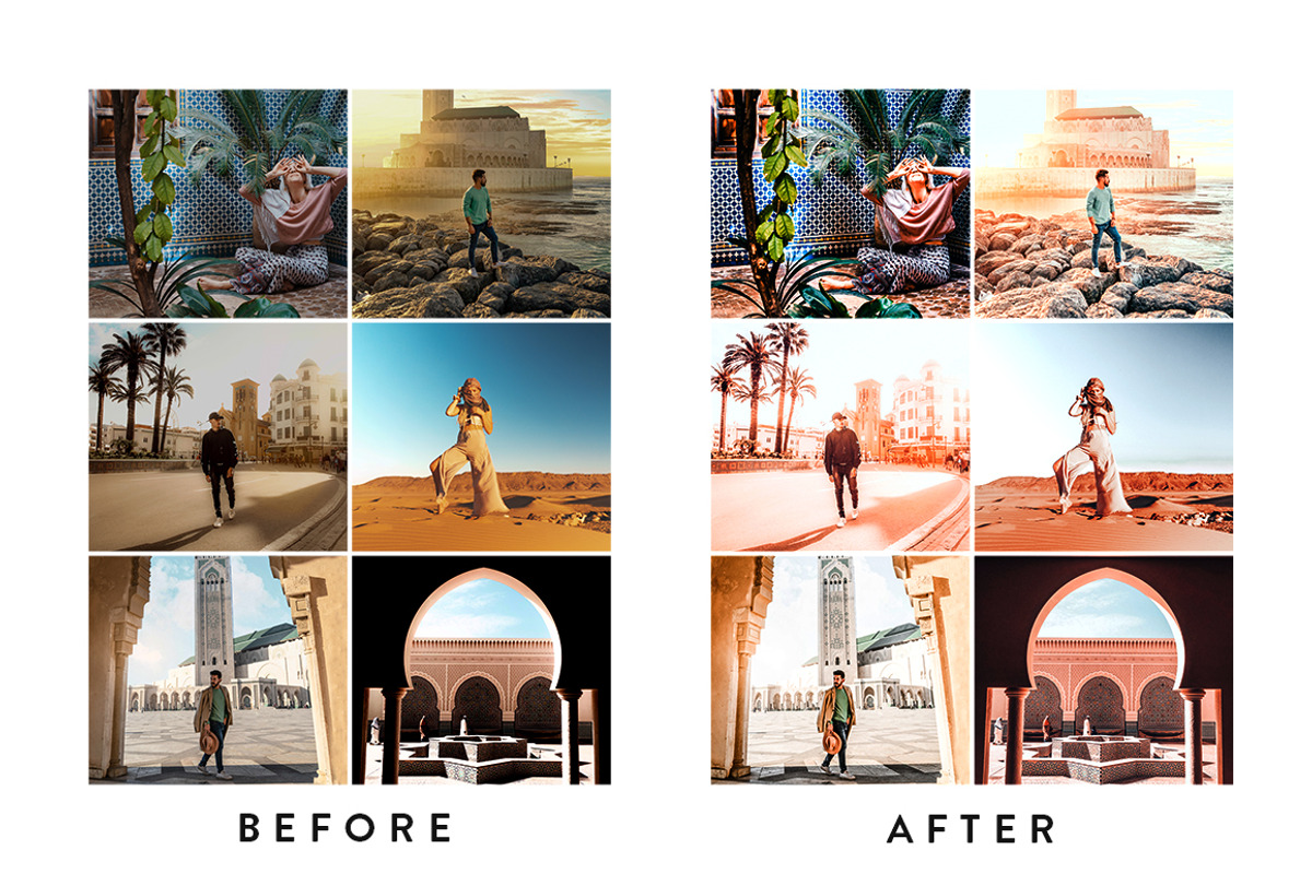 Marakkech Presets For Mobile+Desktop, an Action Add-On by PixelHive Pro (Photo 2 of 13)