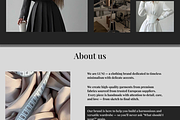 Luni – Minimalist Clothing Brand, a Templates & Theme by WebDesignDaria (Thumbnail 5 of 5)
