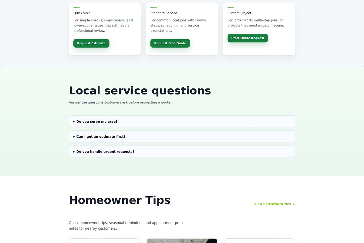 Greenline Services WordPress Kit, a WordPress Template by Fixstable Studio (Photo 7 of 15)