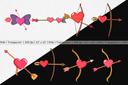 Cute Cupids Clipart, a Graphic by Artnoy (Thumbnail 2 of 5)