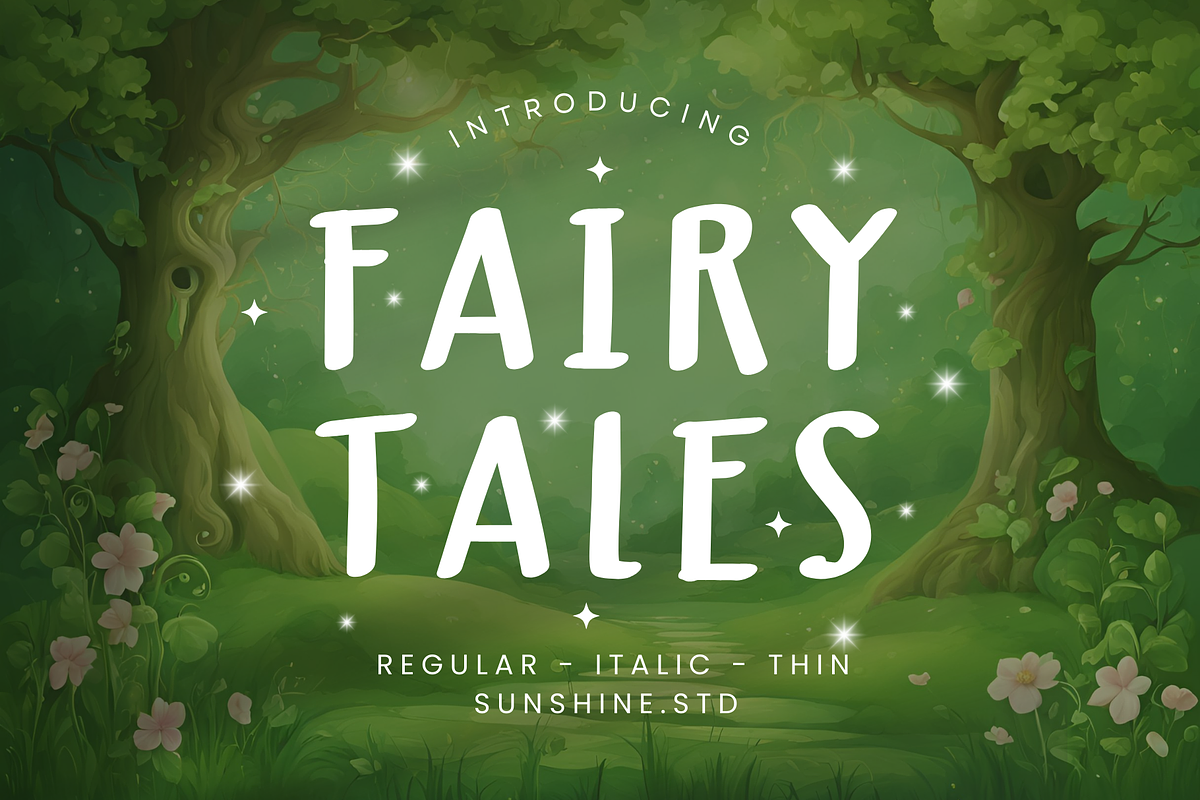 Fairy Tales Handwriting Font