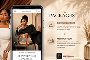 Luxe Shopify Fashion Website Theme, a Shopify Template by WeBuildBrand (Thumbnail 2 of 5)