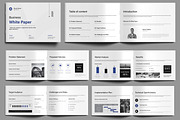 Business White Paper Design Template, a Brochure Template by MightyDesign (Thumbnail 1 of 9)