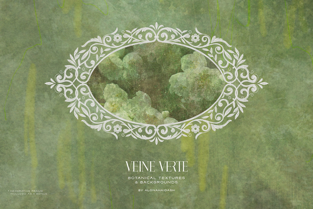 Veine Verte Botanical Backgrounds, a Background Graphic by alonahaidash (Photo 2 of 20)