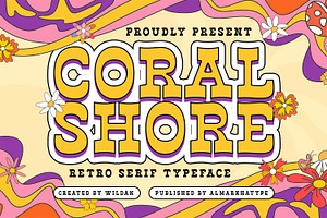 Coral Shore – Slab Serif Retro
