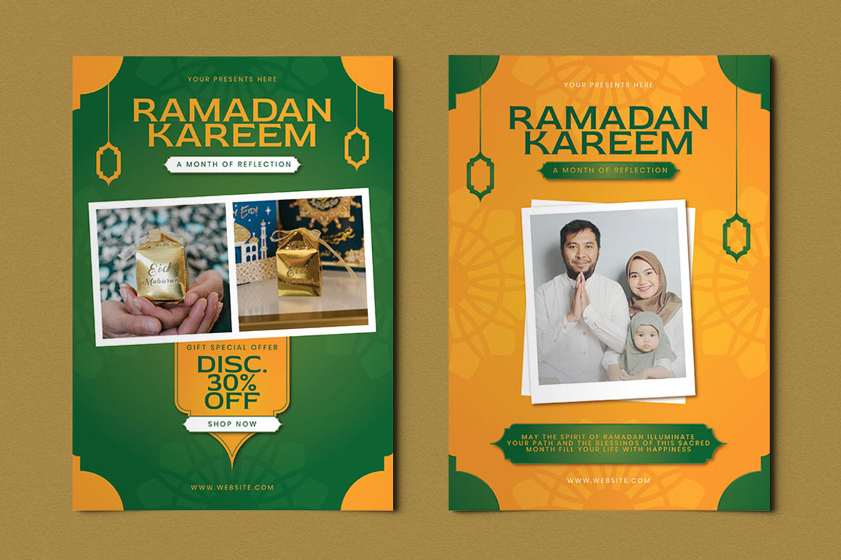 Renama - Ramadan Collage Style Flyer, a Flyer Template by Attype (Photo 2 of 4)