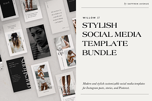 Willow Stylish Social Media Template