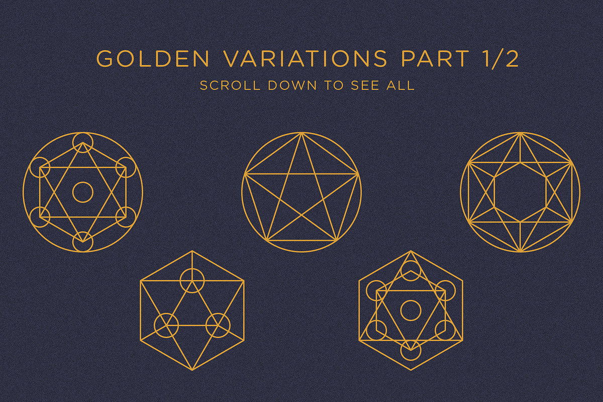 Sacred Geometry Vector Megabundle, an Illustration by ARTE MIGUEL (Photo 2 of 10)