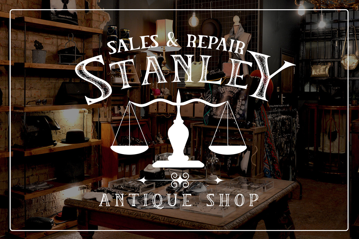 The Salvator - Vintage Font Package preview 6