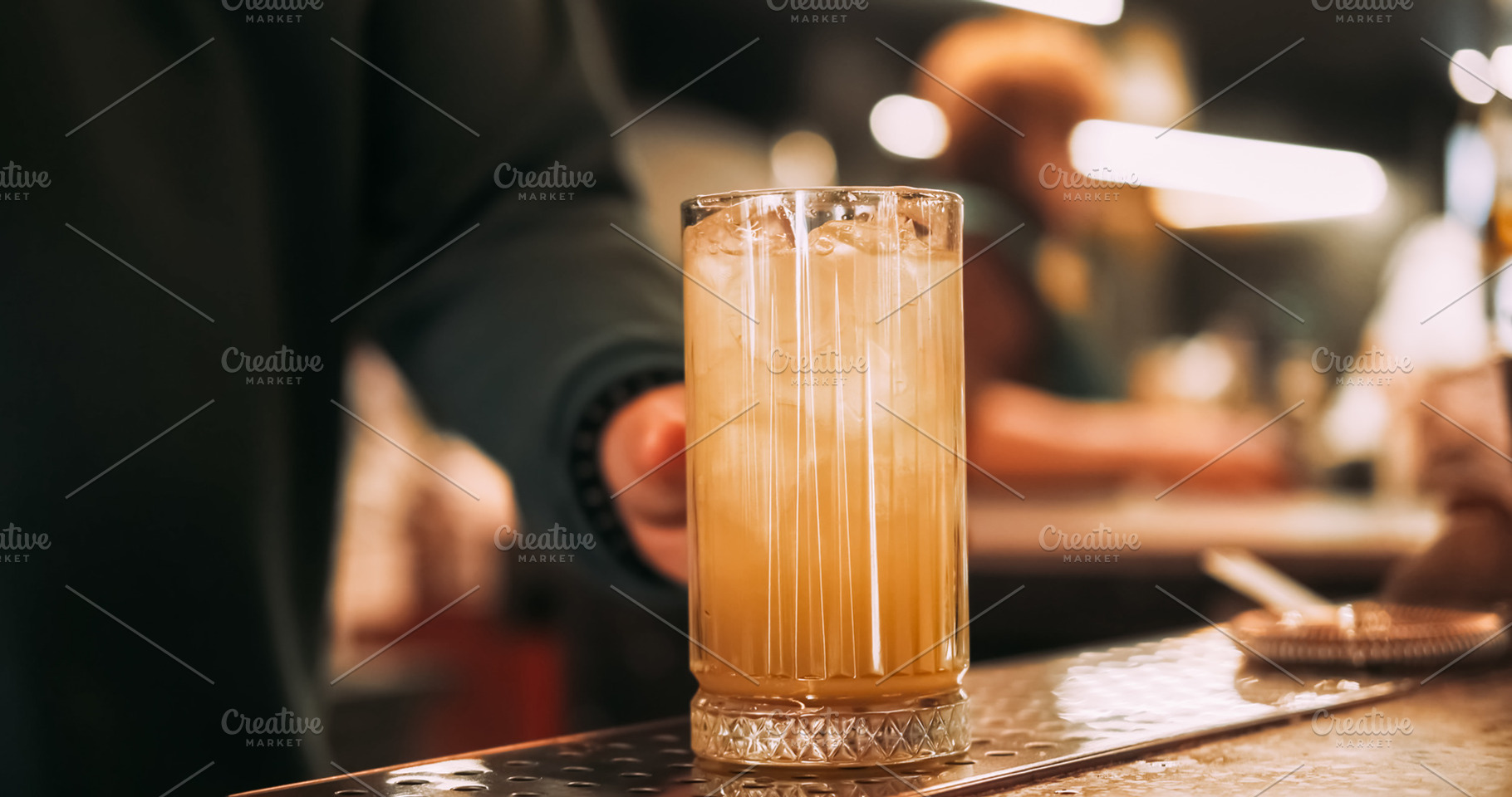 Prepared beverage bartender work cocktail glass, a Food & Drink Photo by Photo Drive Studio