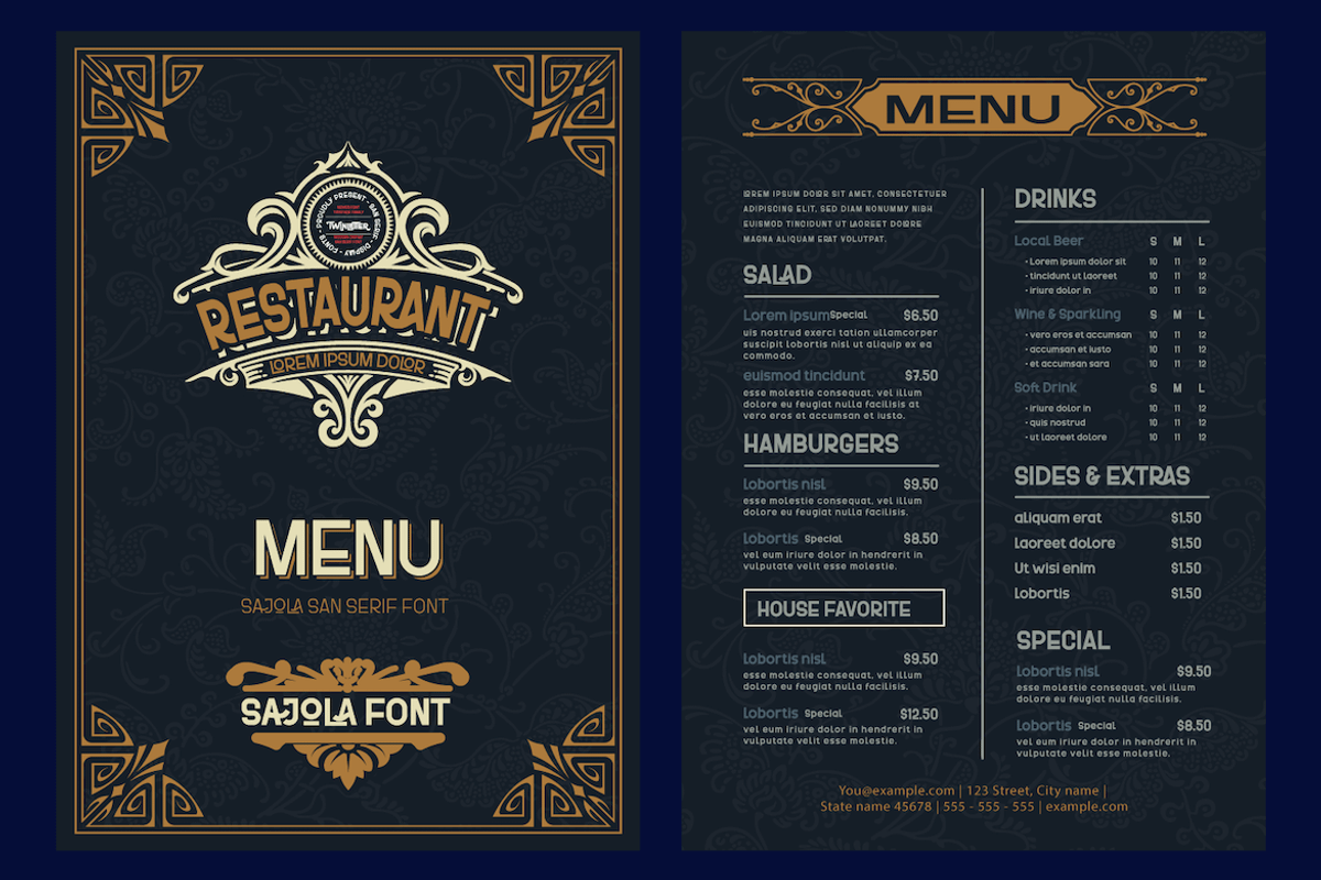 Sajola, a Sans Serif Font by twinstd (Photo 12 of 14)
