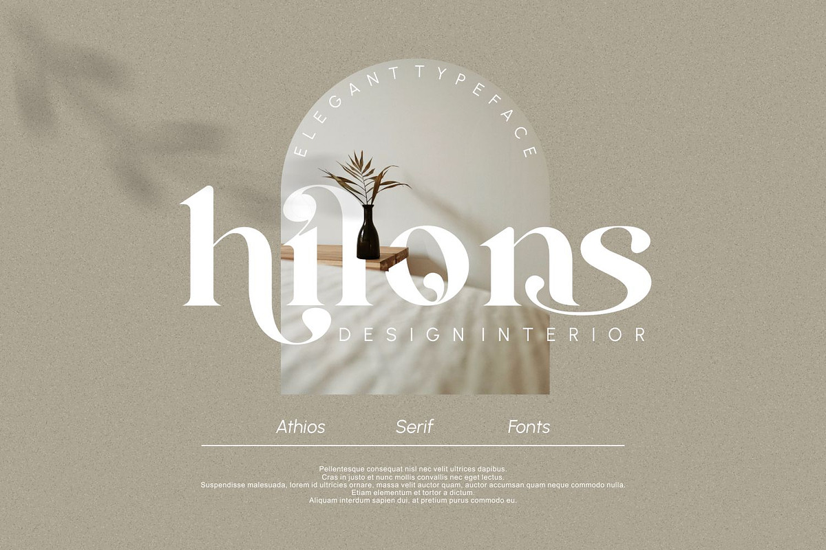 Athios - Elegant Typeface, a Serif Font by Penatic Studio (Photo 5 of 10)