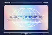 Bascade - Y2K Font, a Font by Snape Design Studio (Thumbnail 1 of 5)