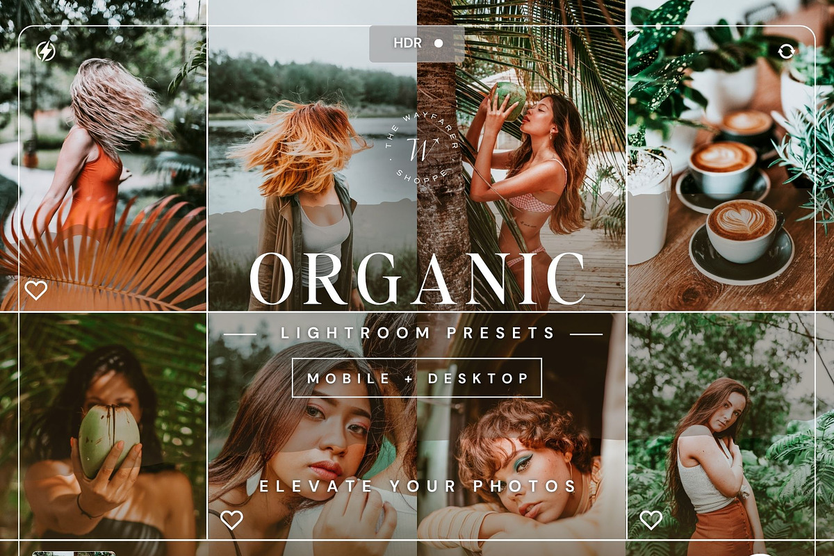 15 Moody Green Lightroom Presets, a Preset Add-On by TheWayfarerShoppe (Photo 1 of 7)