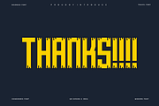 Jenoruec - Brush & Paint Font, a Sans Serif Font by QR Design Studio (Thumbnail 6 of 6)
