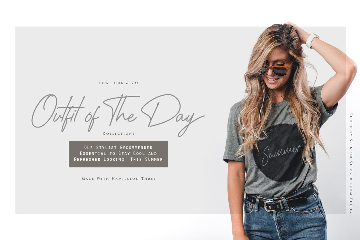 Hamillton Script Font preview 2