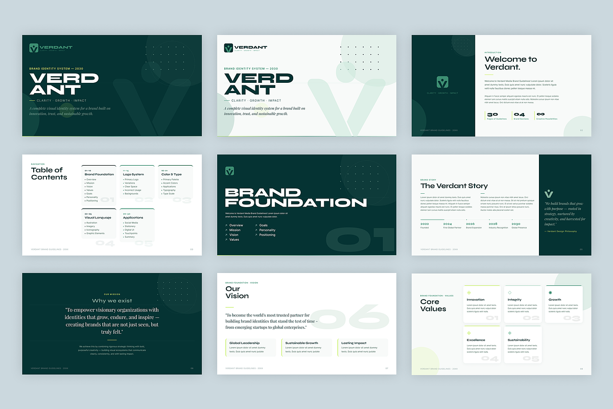 Brand Guidelines Design Figma Canva, a Presentation Template by Miyaji75 (Photo 3 of 6)