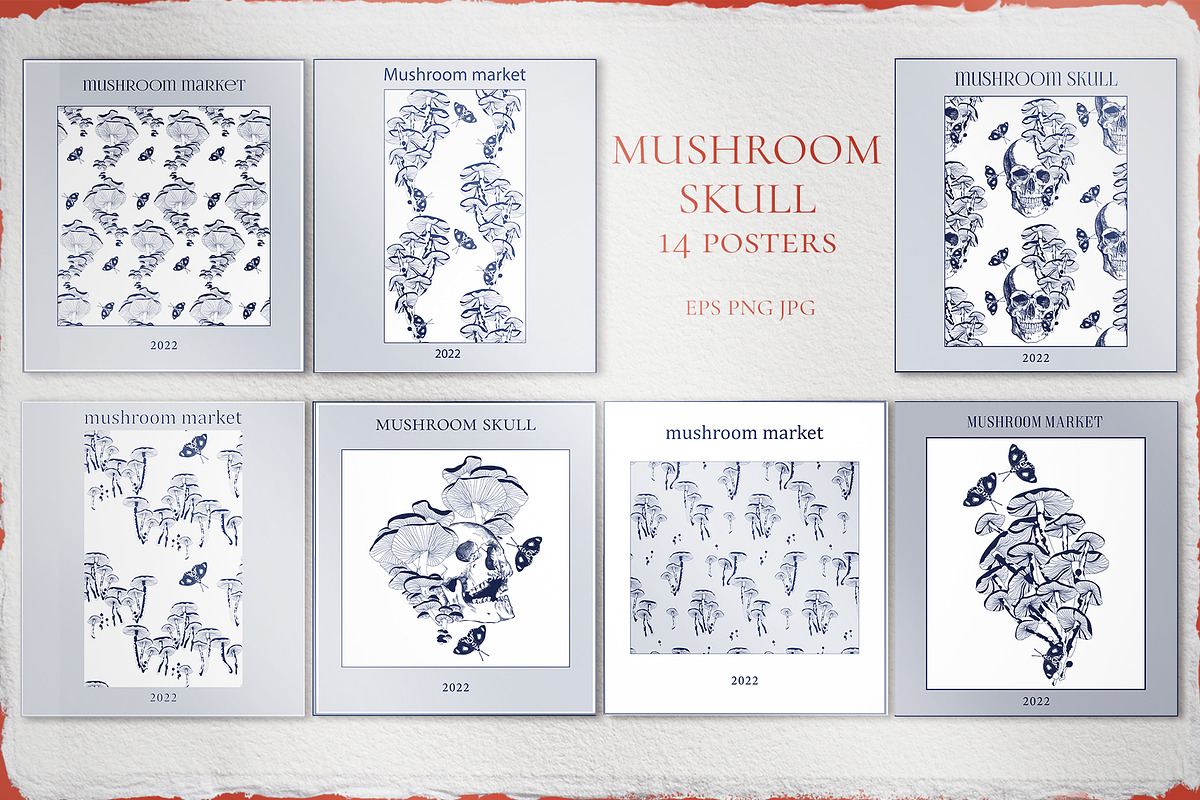 MUSHROOM SKULL, a Person Illustration by LanaDzi (Photo 11 of 11)
