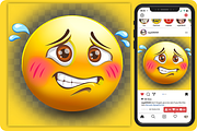 Nervous Emoticon, an Object Illustration by regalDRAW (Thumbnail 2 of 3)