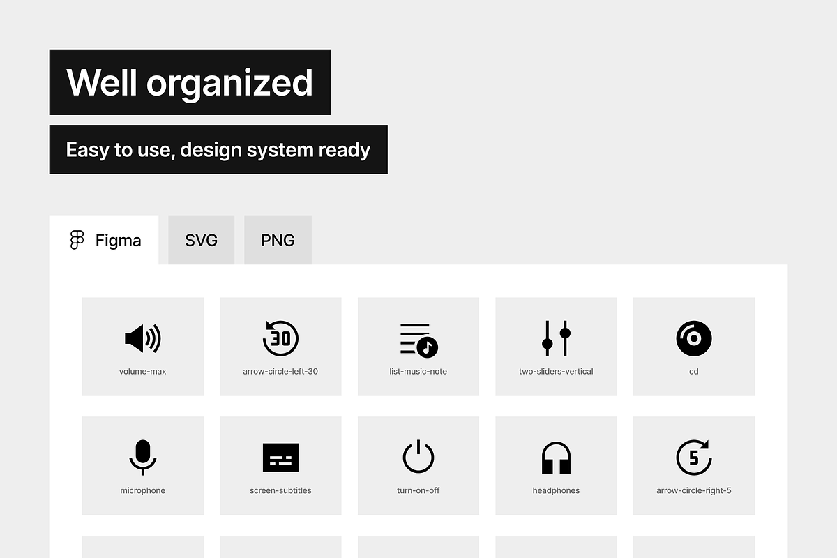 Media Controls Solid - 58 icons, a Solid Icon by Pictomate (Photo 5 of 7)