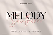 Melody Southern Font Duo, a Sans Serif Font by Suby Studio (Thumbnail 1 of 9)