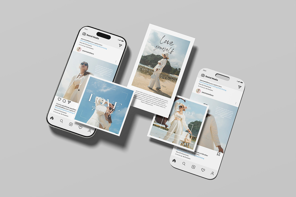 Social Media Mockup, a Device Mockup by ZifaraDesign (Photo 4 of 11)
