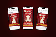 Marocco Throne Day Flyer Set, a Flyer Template by The Good Store (Thumbnail 2 of 2)