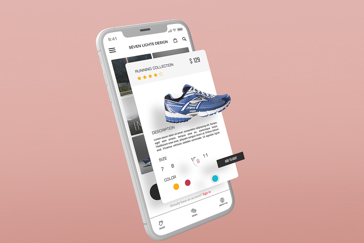 iPhone X Multilayer Mockup Set, an iPhone Mockup by Seven Lights (Photo 8 of 13)