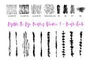 Procreate Tie-Dye Brush Stamp Bundle, a Brush Add-On by The Gypsy Goddess (Thumbnail 4 of 11)