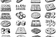 Vintage Board Games Collection, an Object Graphic by RT Studio (Thumbnail 3 of 4)