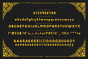 Qoubizza - Decoratiove Font, a Blackletter Font by nIznaztype (Thumbnail 2 of 6)