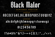 Black Malor, a Blackletter Font by Wow Magic (Thumbnail 2 of 2)
