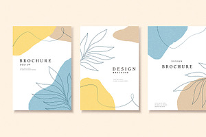 Minimal cover template design