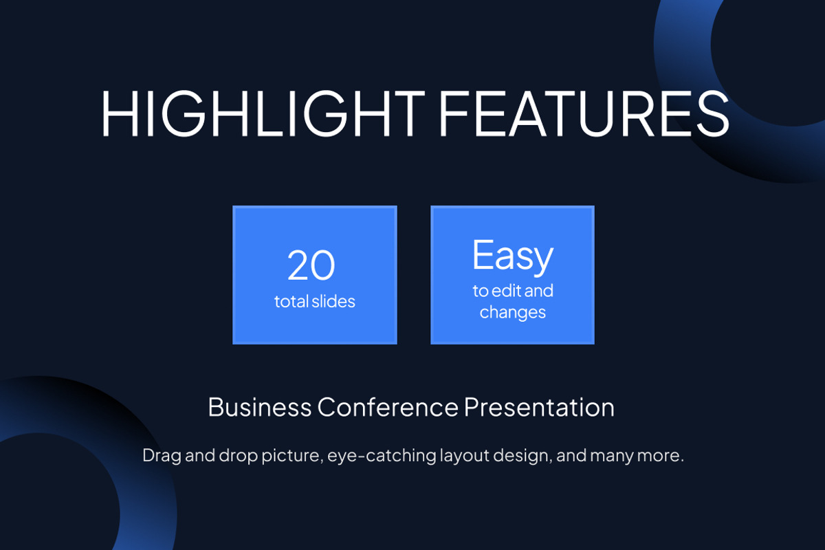 Business Conference Summit, a Presentation Template by Loin Studio (Photo 2 of 4)