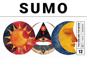 Sumo Collection · The Moon + The Sun, a Decorative Illustration by milatovar (Thumbnail 1 of 15)