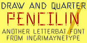 Pencil, a Font by Ingrimayne Type (Thumbnail 3 of 6)