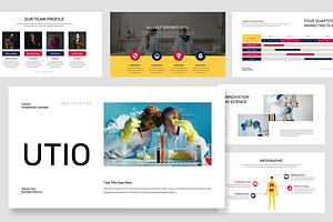 Utio : Science PowerPoint, a Presentation Template by Punkl Camp